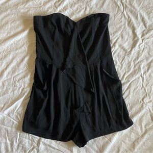Women’s black dressy romper